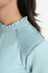 Aqua Georgette Top